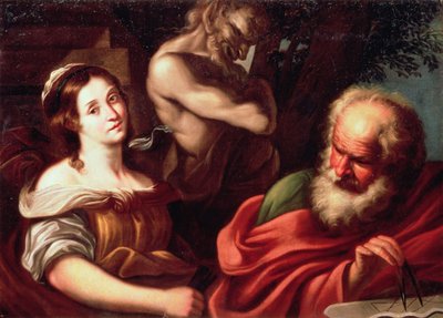 Allegory of Mathematics by Bernardo Strozzi